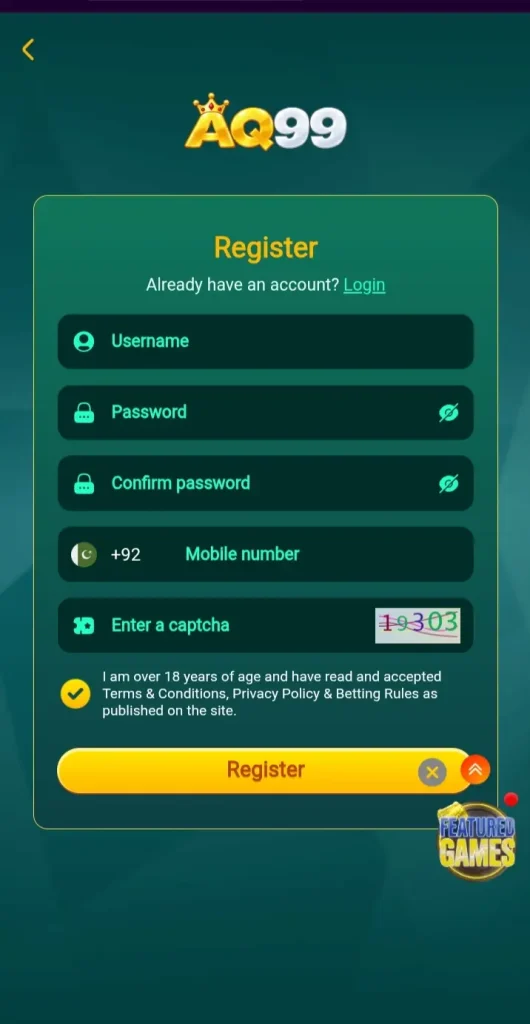 AQ99 Game Register