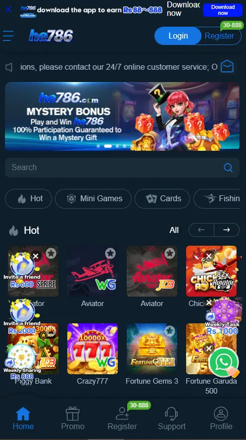 He786 Game App