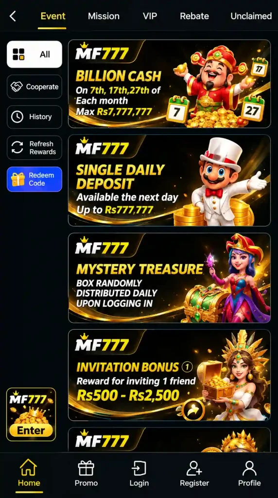 MF777 Game Bonus
