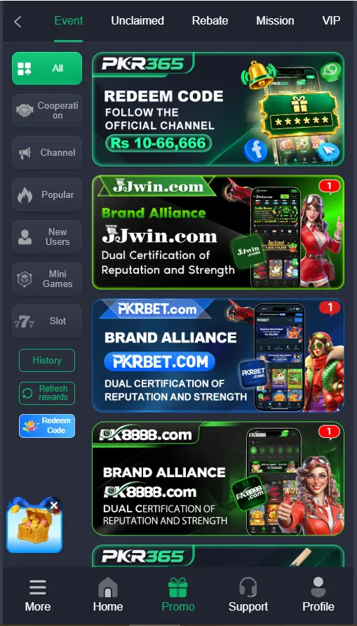 PKR365 Game Bonus