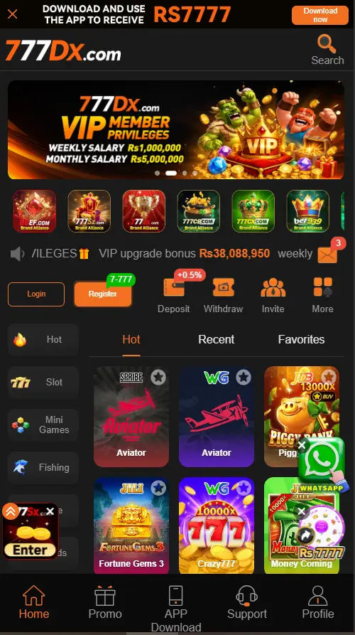 777DX Game App