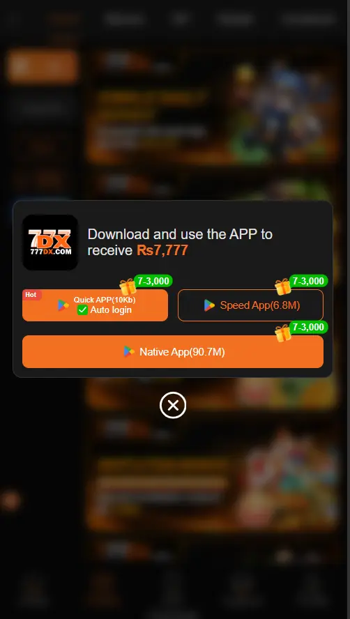 777DX Game Download